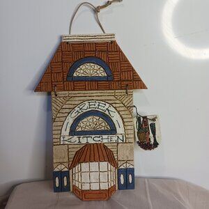 Trotwood Pottery Greek Kitchen Wall Hanging